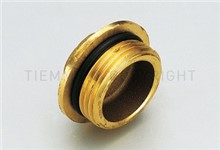 TAPPO PER COLLETTORE GIALLO M C/O-RING DN 1/2; 1882