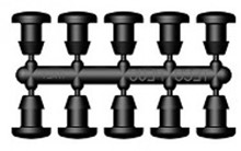 TAPPINI PER MICROTUBO CF DA PZ 10 DN 4,5 MM  ;  INM100802