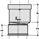 MANICOTTO ECCENTRICO FF DN 100 ;  QW69E