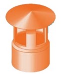 TESTA ESALATORE ARANCIO DN 40;  E40