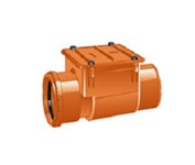 VALVOLA ANTIRIFLUSSO C/GUARNIZIONE ARANCIO DN 100;  VA100CG