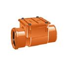 VALVOLA ANTIRIFLUSSO C/GUARNIZIONE ARANCIO DN 100;  VA100CG