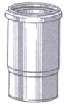 BICCHIERE DOPPIA PROFONDITA DN 40  ;  VS0530001