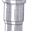 TRONCHETTO COLLEGAMENTO PVC INCOLLAGGIO DN 40/40 ;  VS0564121