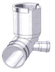 CURVA WC PROLUNGATA SX DN 100/40 ;  VS0568007