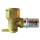 GOMITO A PINZARE CON FLANGIA CORTA DN 1/2x16 ; APE  AP154L