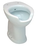 VASO BIDET DISABILI SCARICO PAVIMENTO l.385 x p.580 x h.490 ;  HH201VAB