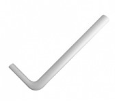 TUBO SCARICO L.325 BIANCO DN 50-32 ;  490001