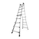 SCALA TELESCOPICA 4+4  MT 3,2-4,7 ;  ED020AL