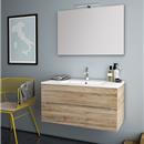 MOBILETTO LAVABO MINERALMARMO CM 70 ROVERE NODI ; EASY AFRODITE
