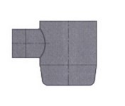 POZZETTO DOCCIA DN 120x120 ;  VS0700429