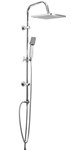 SALISCENDI + SOFFIONE 1 JET ; SQUARE SALISCENDI + SOFFIONE 1 JET ; SQUARE