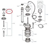 CUPOLETTA + GHIERA UNIBOX ;  5.74/1