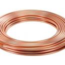 TUBO RAME IN ROTOLI NUDO  SP.1 MM DN 18 ;  CUPRUM