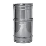 CANNA TELESCOPICA INOX 304 MP DN 450 ;  ELEMTELACC450