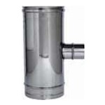 TEE RIDOTTO A DN 80  INOX 304 DN 160 ;  RACCACCT90RIDSP5160