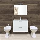 BAGNO COMPLETO"VITRAMIA" CM 60 BIANCO S20 + WIN