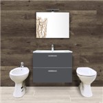 BAGNO COMPLETO"VITRAMIA" CM 80 CORDOBA MIA SQUARE + SOLID