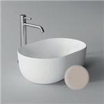 LAVABO CM 55x35 GRIGIO MATT ;  UNICA32120119