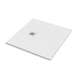 PIATTO DOCCIA QUADRATO BIANCO CM 90x90 ;  E-STONE  BPMAROSTON9090