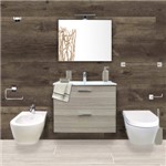 BAGNO COMPLETO"VITRAMIA" CM 80 CORDOBA MIA ROUND SOSPESA + SOLID